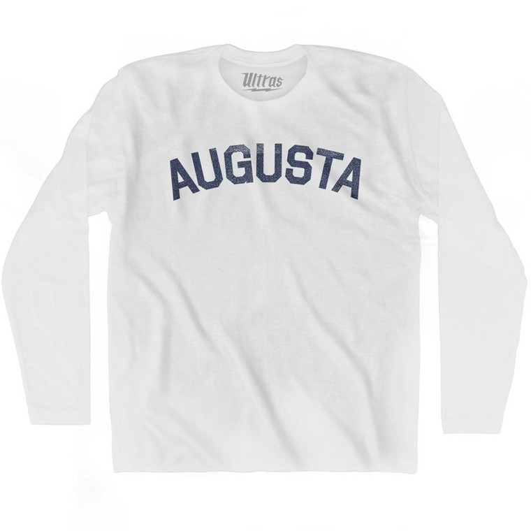 Augusta Adult Cotton Long Sleeve T-Shirt by Ultras