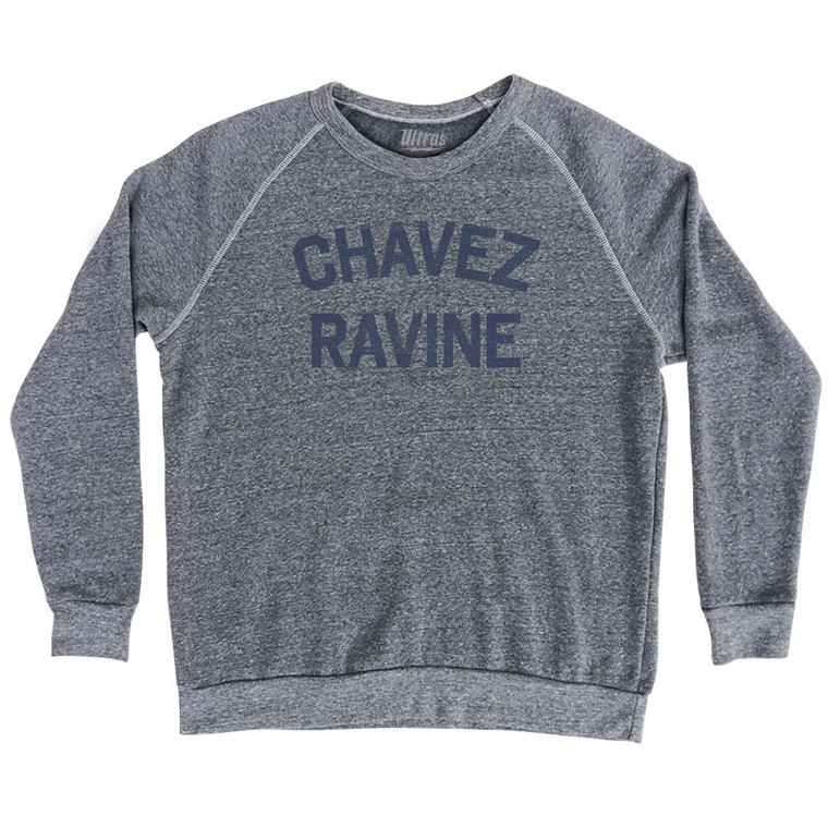 Chavez Ravine Adult Tri-Blend Sweatshirt by Ultras