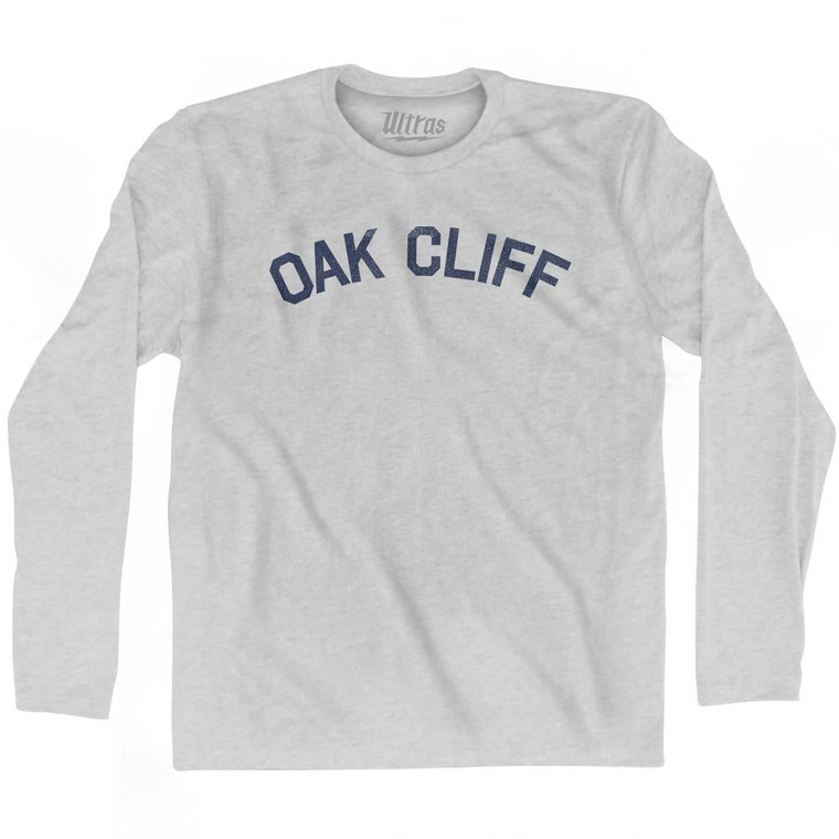 Oak Cliff Adult Cotton Long Sleeve T-Shirt by Ultras