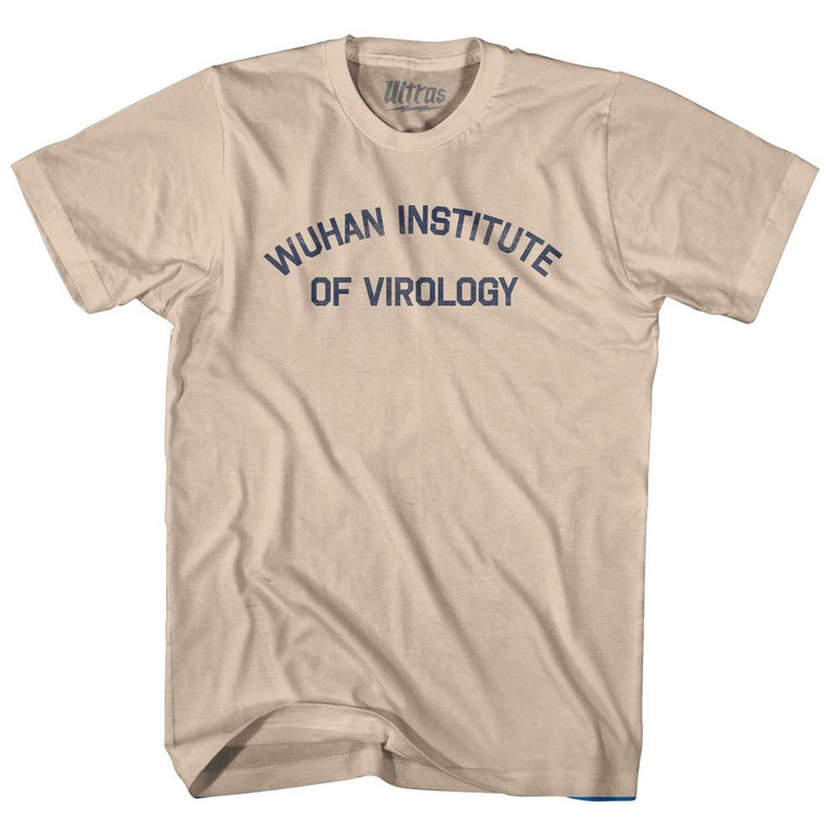 Wuhan Institute Of Virology Adult Cotton T-Shirt by Ultras