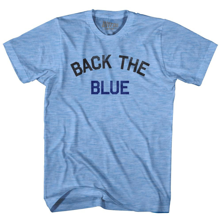 Back The Blue Youth Tri-Blend T-shirt by Ultras