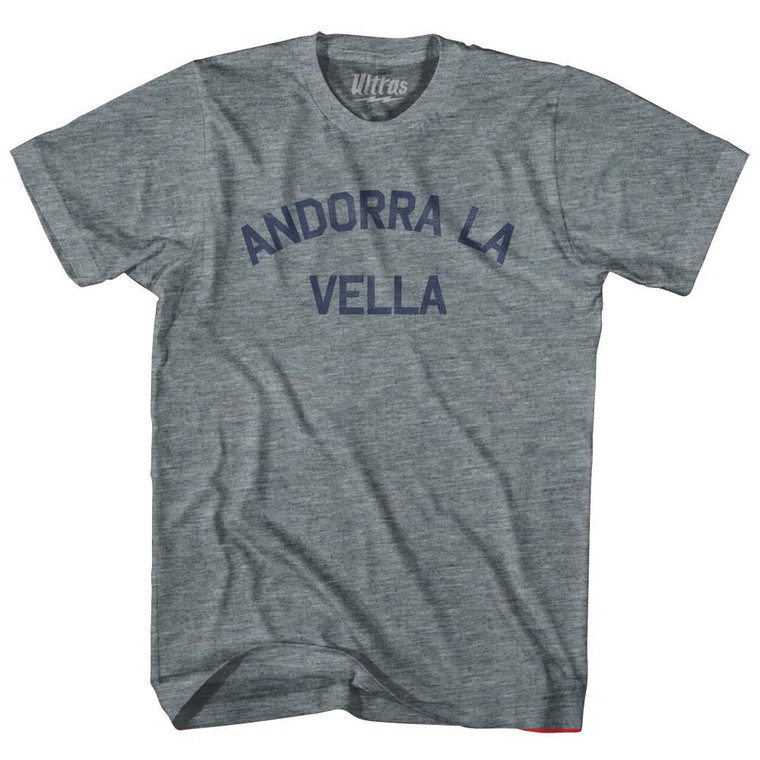 ANDORRA LA VELLA Adult Tri-Blend T-shirt by Ultras
