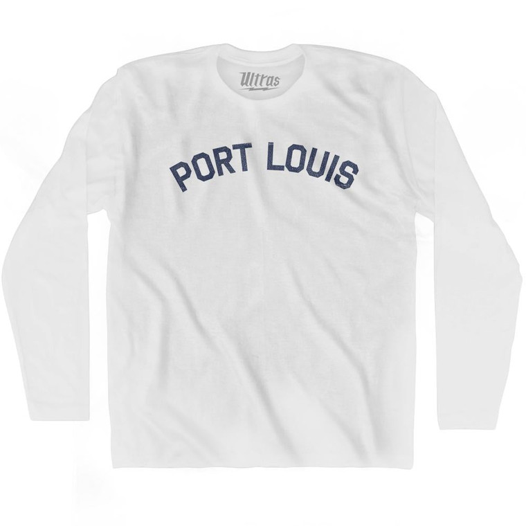 PORT LOUIS Adult Cotton Long Sleeve T-shirt by Ultras