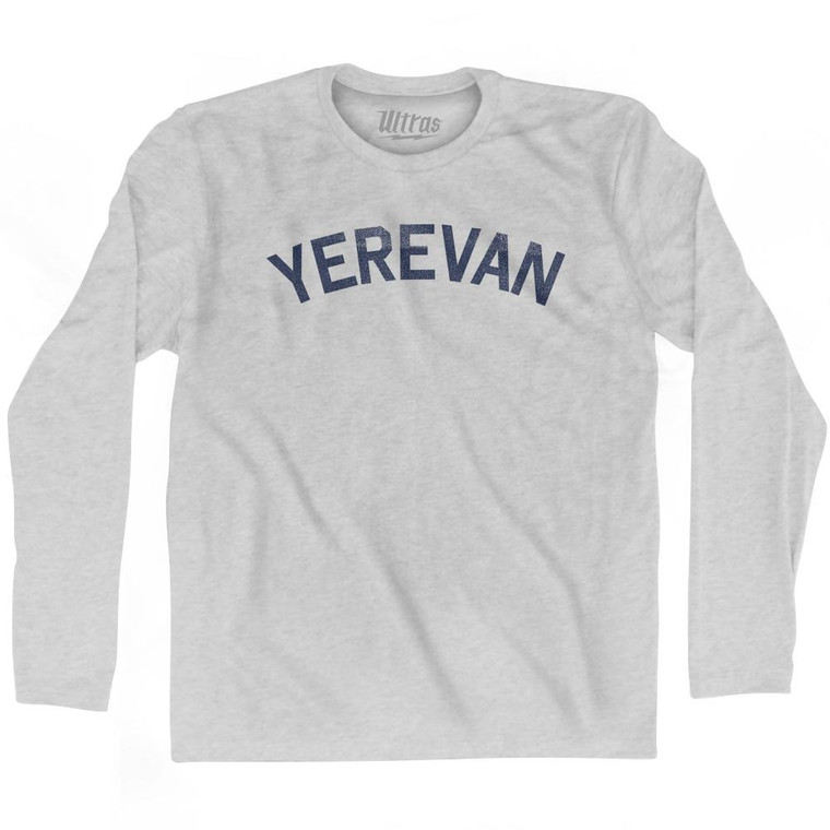 YEREVAN Adult Cotton Long Sleeve T-shirt by Ultras