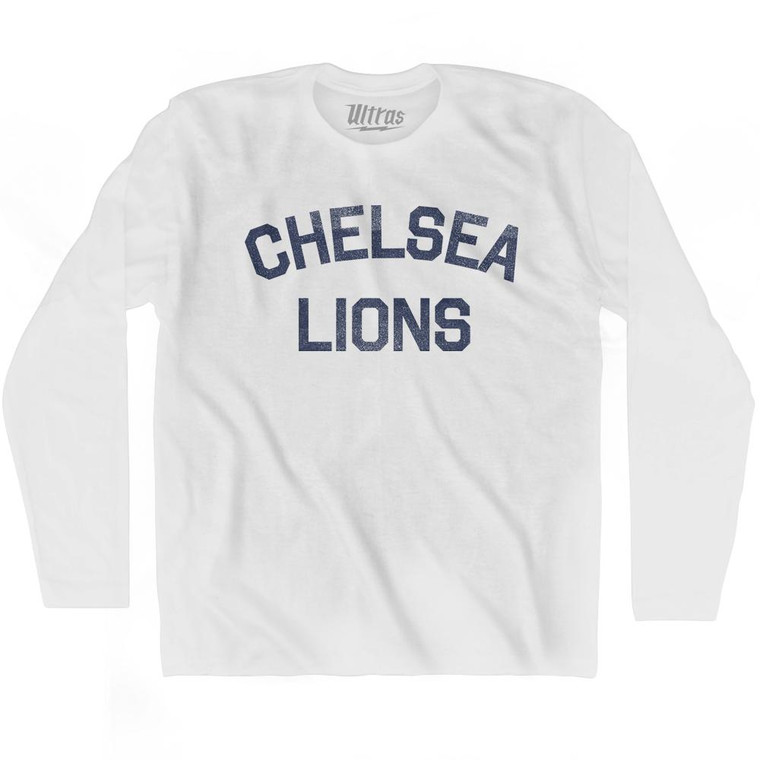 Chelsea Lions Adult Cotton Long Sleeve T-shirt by Ultras