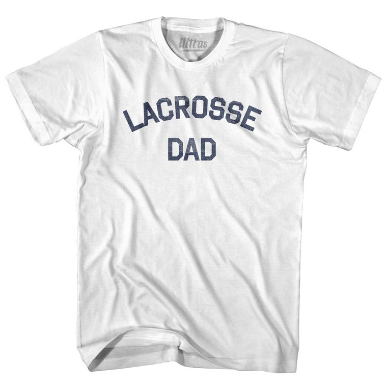 Lacrosse Dad Women Cotton Junior Cut T-Shirt by Ultras