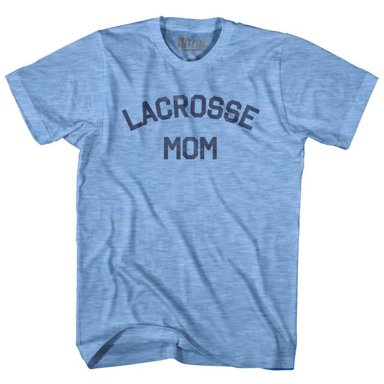 Lacrosse Mom Adult Tri-Blend T-shirt by Ultras