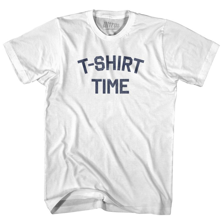 T Shirt Time Women Cotton Junior Cut T-Shirt by Ultras