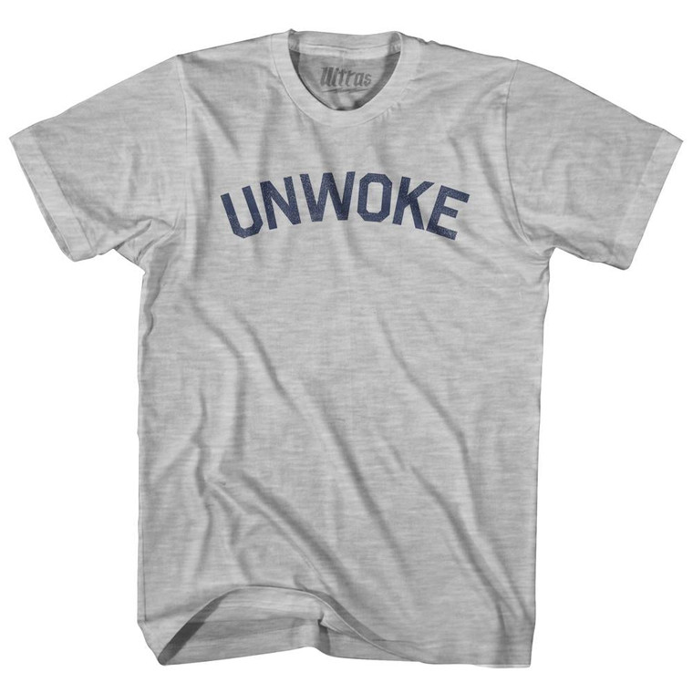Unwoke Adult Cotton T-shirt by Ultras