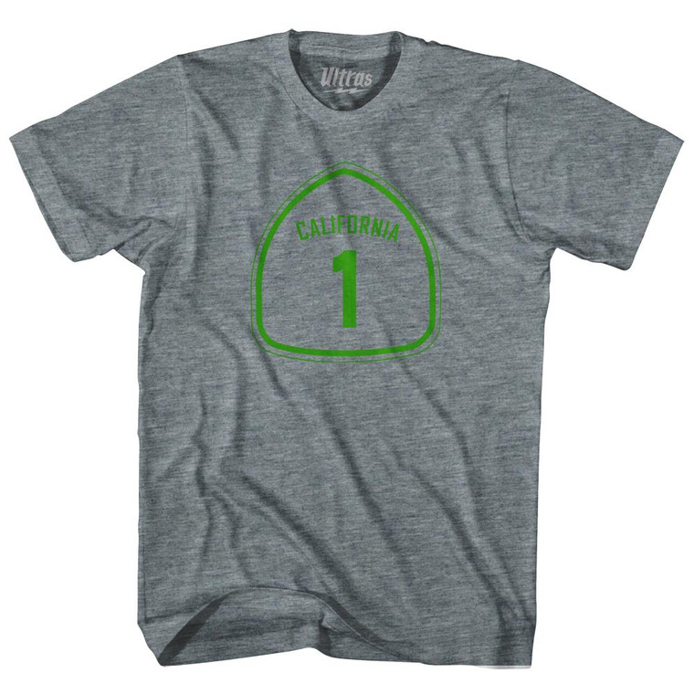 California 1 Pacific Coast Highway Youth Tri-Blend T-shirt by Ultras