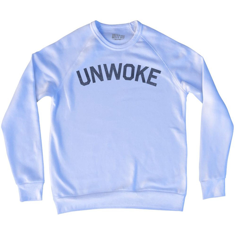 Unwoke Adult Tri-Blend Sweatshirt by Ultras