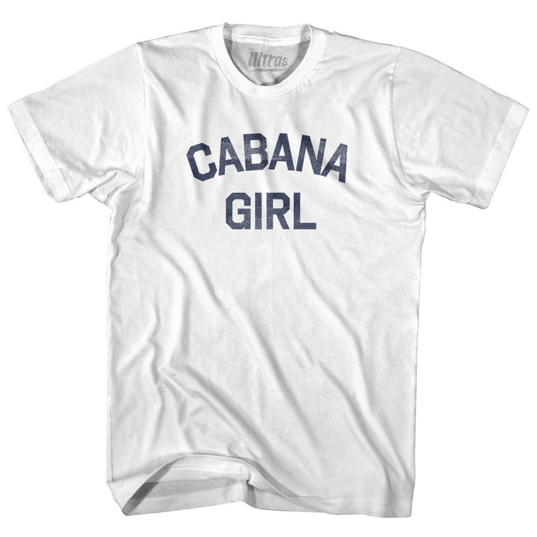 Cabana Girl Adult Cotton T-shirt by Ultras