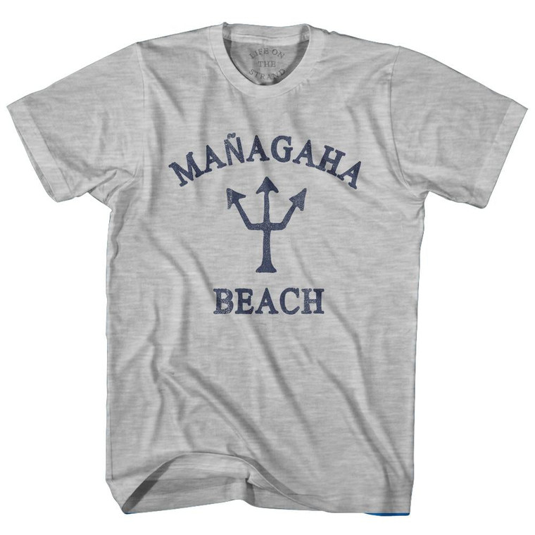 Northern Mariana Islands Managaha Beach Trident Youth Cotton T-Shirt by Ultras