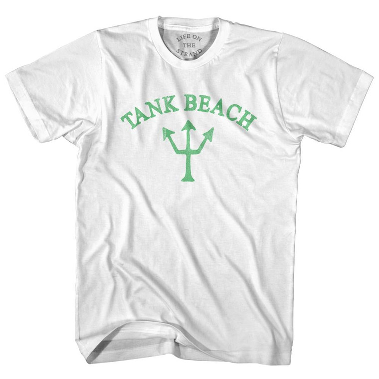 Northern Mariana Islands Tank Beach Emerald Art Trident Youth Cotton T-Shirt by Ultras