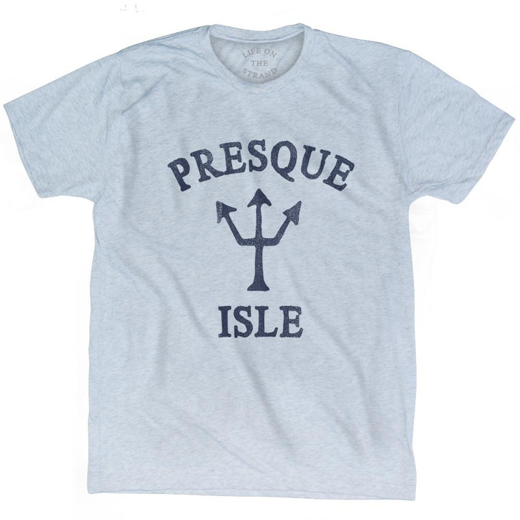 Pennsylvania Presque Isle Trident Adult Tri-Blend T-Shirt by Ultras