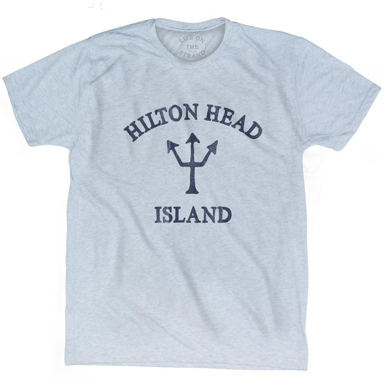 South Carolina Hilton Head Island Trident Adult Tri-Blend T-Shirt by Ultras