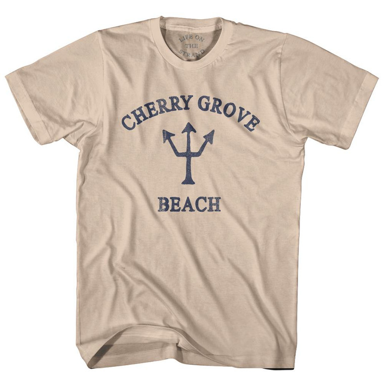 South Carolina Cherry Grove Beach Trident Adult Cotton T-Shirt by Ultras