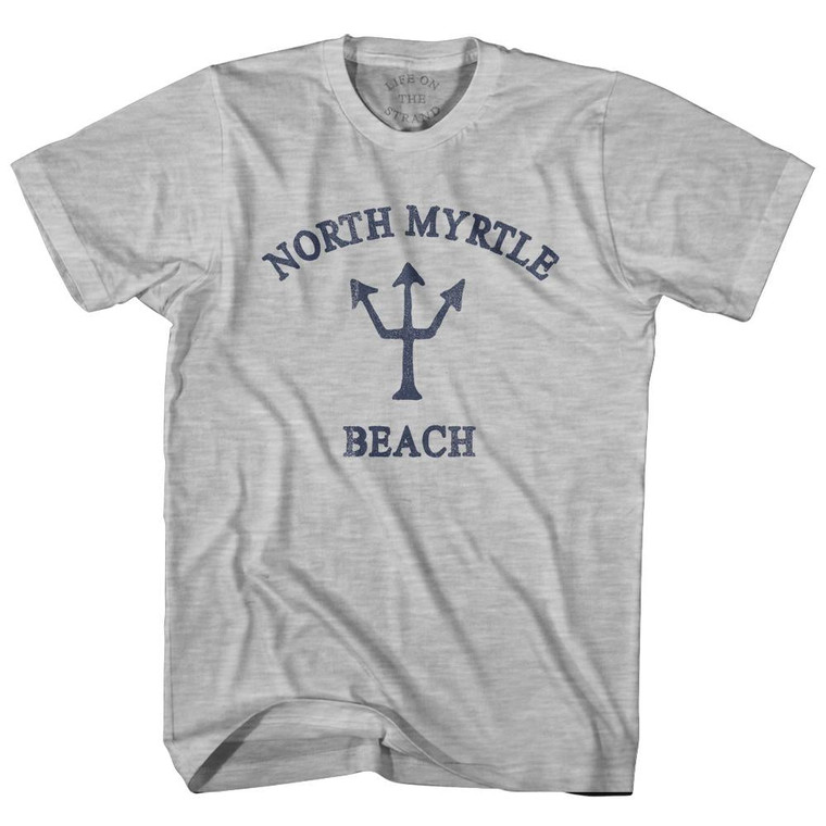 South Carolina North Myrtle Beach Trident Adult Cotton T-Shirt by Ultras