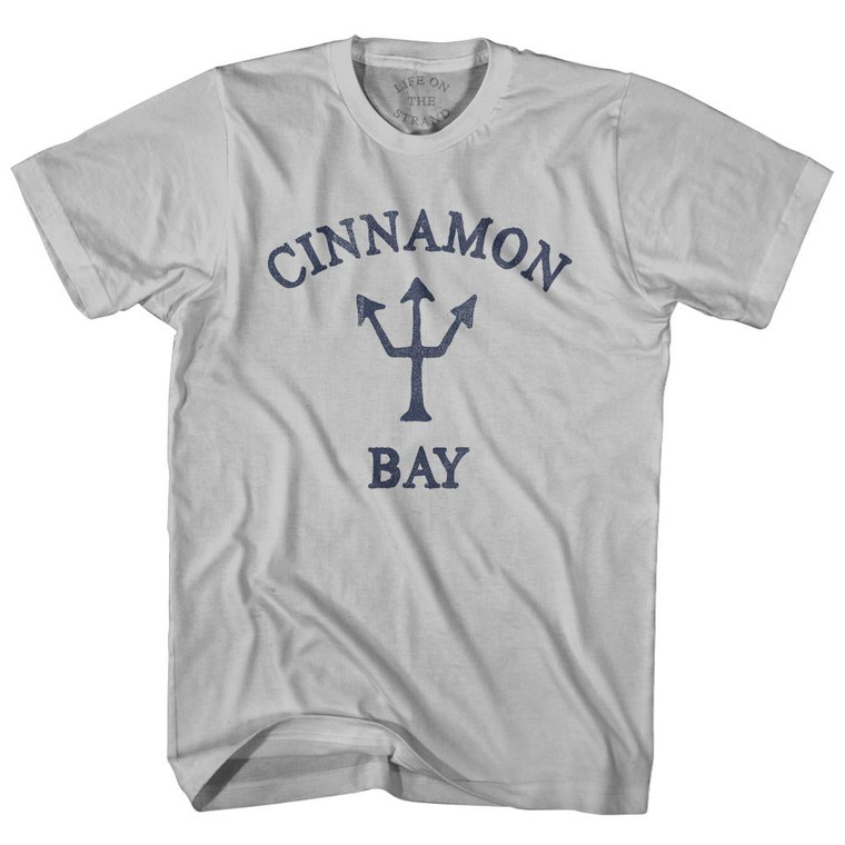 US Virgin Islands Cinnamon Bay Trident Adult Cotton T-Shirt by Ultras
