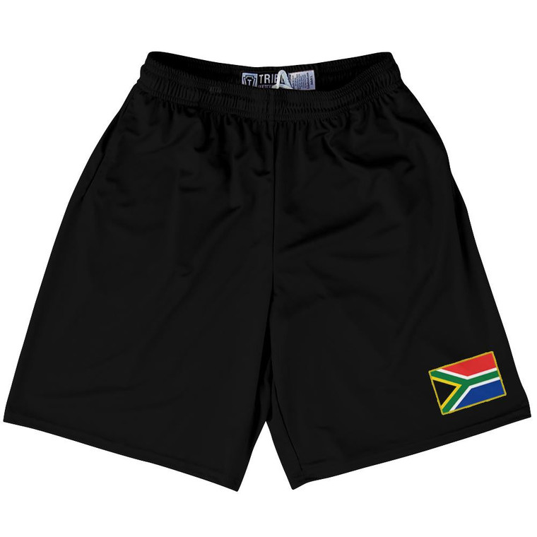 South Africa Country Heritage Flag Lacrosse Shorts Made In USA by Ultras South Africa Country Heritage Flag Lacrosse Shorts Made In USA by Ultras