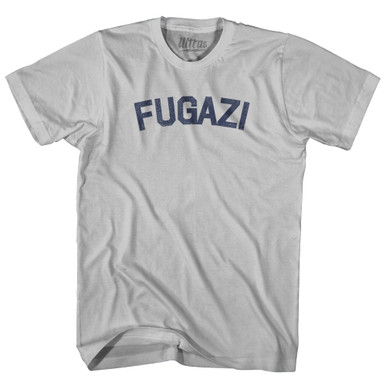 Fugazi Adult Cotton T-shirt - Cool Grey
