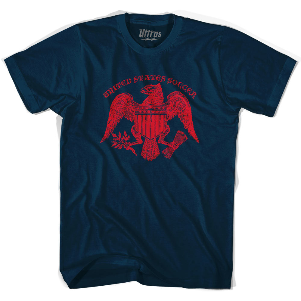 Image of United States Soccer Eagle T-shirt New - Navy