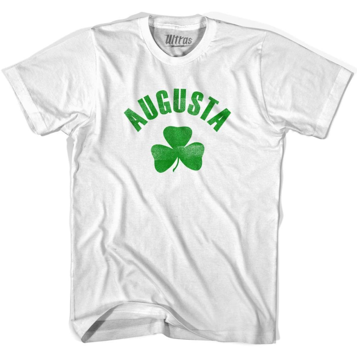 Image of Augusta Shamrock Cotton T-shirt - White