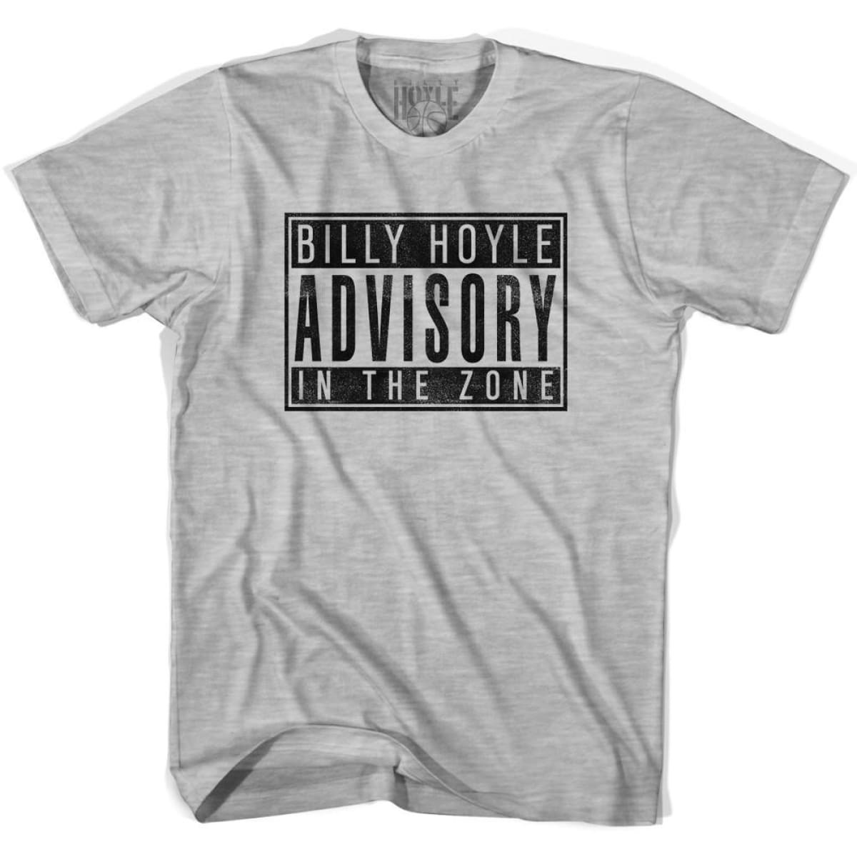 Image of Billy Hoyle Advisory In The Zone Basketball T-shirt - Grey Heather