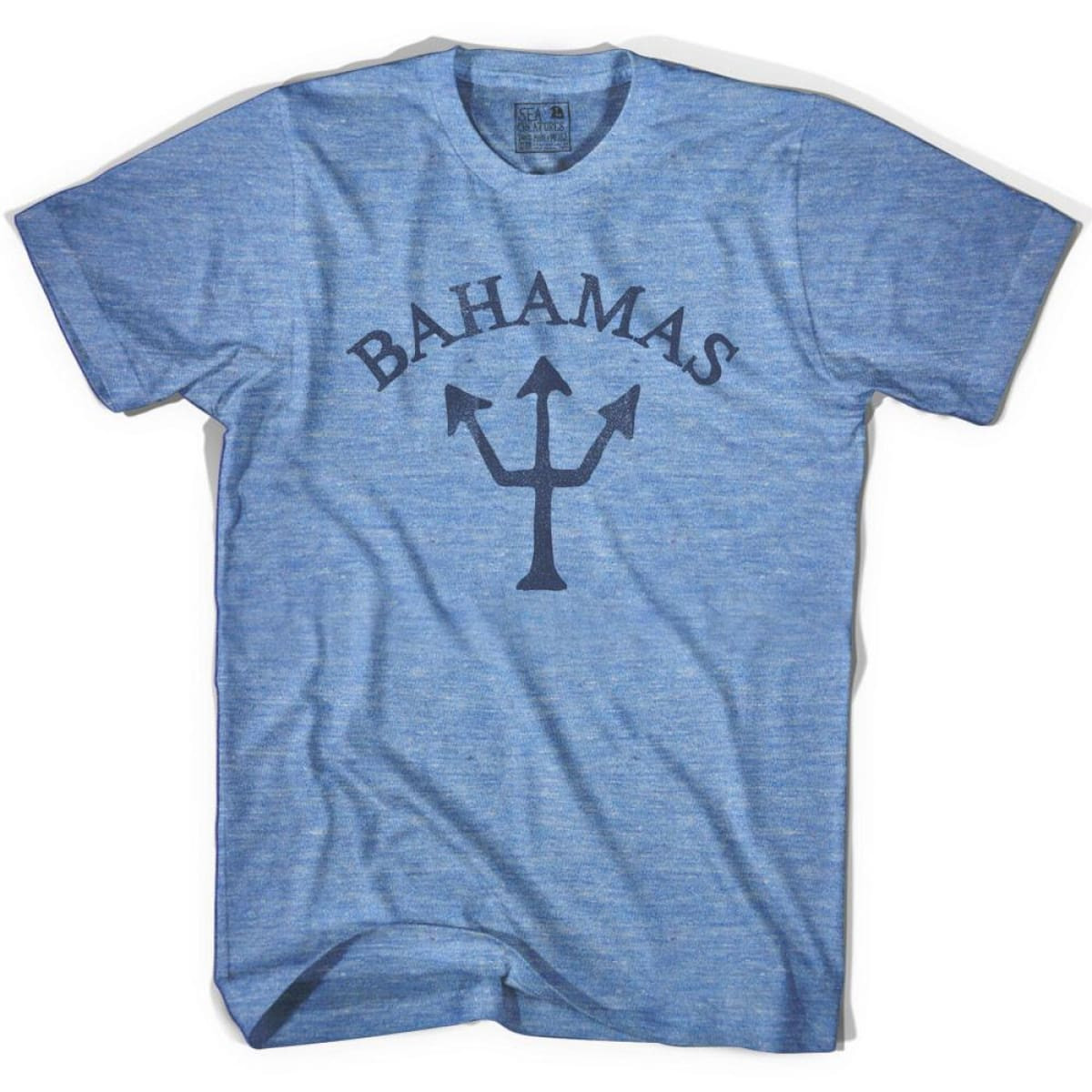Image of Bahamas Trident T-shirt - Athletic Blue