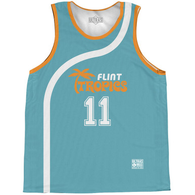 Flint Tropics - Custom Basketball Jersey