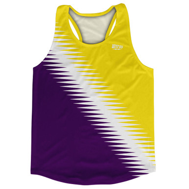 トップス andwang track jersey setup Lightning Fast Pattern Running Track Tops Made In USA