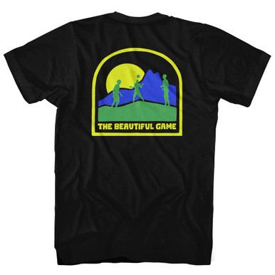 Ultras Brazil Rio The Beautiful Game Art Soccer Black Cotton Youth