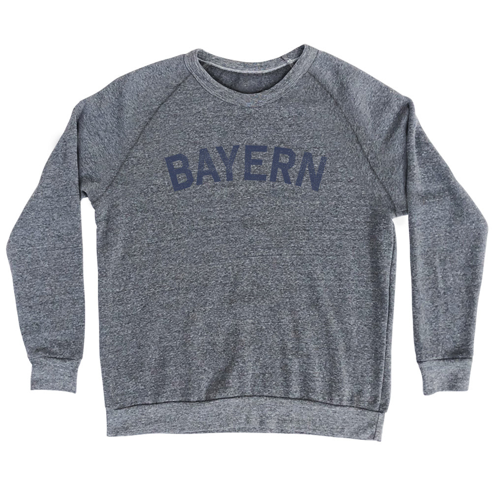 Image of Bayern Adult Tri-Blend Sweatshirt - Athletic Grey