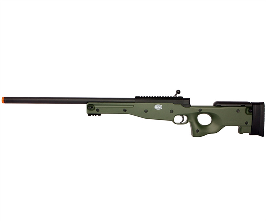 14704 Cybergun Mauser SR L96 Airsoft Sniper Rifle Green - AirRattle