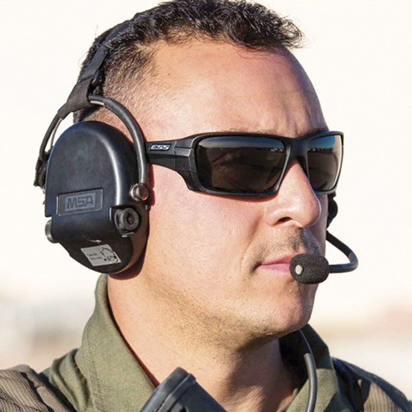 EE9018-03 ESS Rollbar Ballistic Eyeshield Sunglasses ( Matte Black )