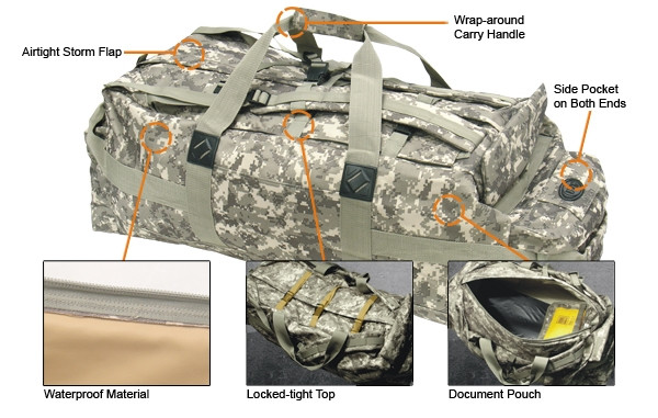 Pvc Utg PVC-P807R UTG Ranger Field Gear Bag ACU Camo