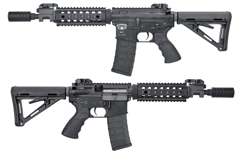 Bw15 King Arms Full Metal Blackwater BW15 CQB AEG Airsoft Gun Metal Gearbox ...