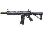 Lancer Tactical Blazer 10" M-LOK Proline Series M4 AEG Airsoft Gun with Delta Stock & Mock Suppressor - Black (LT-38BV10-G2-ME)