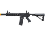 Lancer Tactical Blazer 10" M-LOK Proline Series M4 AEG Airsoft Gun with Delta Stock & Mock Suppressor - Black (LT-38BV10-G2-ME)