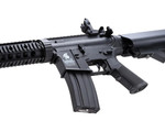 Lancer Tactical Gen 2 M4 SD Carbine 7" AEG Airsoft Gun w/ Mock Suppressor & Crane Stock - Black (LT-15B-G2)