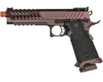 Lancer Tactical Knightshade Hi-Capa Gas Blowback Airsoft Pistol - Black/Bronze (LTX-6BRZ)
