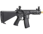 Lancer Tactical Proline 7" Keymod AEG Airsoft Gun w/ Stubby Stock - Black (LT-14BBU-G2-ME)