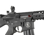 Lancer Tactical Proline 7" Keymod AEG Airsoft Gun w/ Stubby Stock - Black (LT-14BBU-G2-ME)