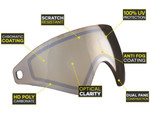 Bunkerkings CMD/Vio Goggle Lens - HD Mirror