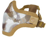 Bravo TacGear V1 Strike Steel Half Face Airsoft Mask - Desert Bravo TacGear V1 Strike Steel Half Face Airsoft Mask - Desert