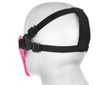 Bravo TacGear V1 Strike Steel Half Face Airsoft Mask - Pink