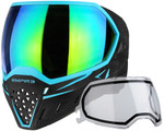 Empire EVS Full Face Mask w/ 2 Lenses - SE Black/Aqua