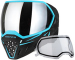 Empire EVS Full Face Mask w/ 2 Lenses - SE Black/Aqua