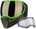 Empire EVS Full Face Mask w/ 2 Lenses - SE Black/Lime Green