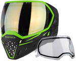 Empire EVS Full Face Mask w/ 2 Lenses - SE Black/Lime Green